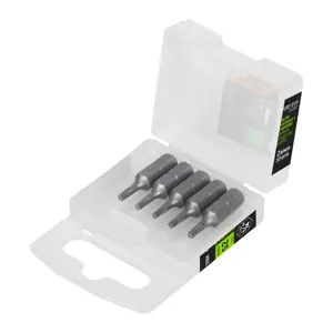 12194 / PUDE-5109 Estuche con 5 puntas torx T9 largo 1