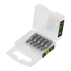 12200 / PUDE-5120 Estuche con 5 puntas torx T20 largo 1