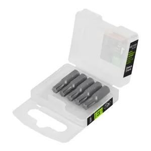 12204 / PUDE-5130 Estuche con 5 puntas torx T30 largo 1
