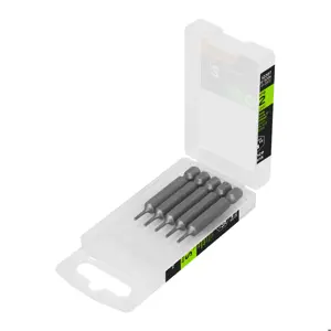 12207 / PUDE-5206 Estuche con 5 puntas torx T6 largo 2