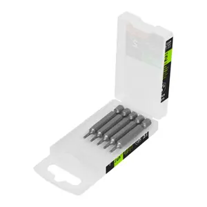 12209 / PUDE-5207 Estuche con 5 puntas torx T7 largo 2