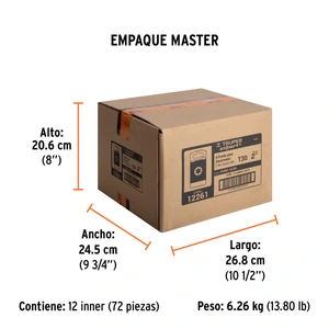 Estuche con 5 puntas torx T30 largo 2