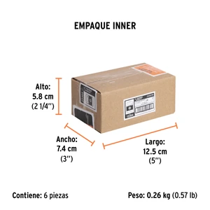 Estuche con 5 puntas torx T40 con seguro largo 1