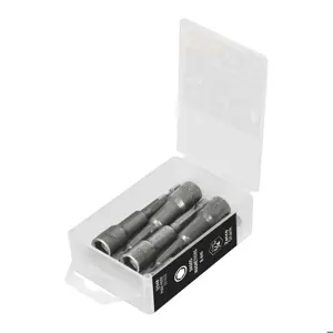 12948 / PUDE-9008 Estuche con 5 dados magnéticos de 8 mm largo 2-1/2