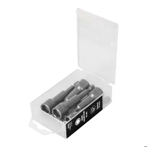 12949 / PUDE-9010 Estuche con 5 dados magnéticos de 10 mm largo 2-1/2