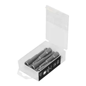 12939 / PUDE-9025 Estuche con 5 dados magnéticos de 1/4