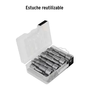 Truper Estuche con 15 dados magnéticos de 3/8