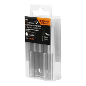 11869 / PUDE-9070 Estuche con 5 extensiones de 70 mm magnéticas, Expert