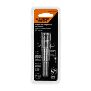 11875 / PUDE-9090 Adaptador articulado de 90 mm magnético para puntas, Expert