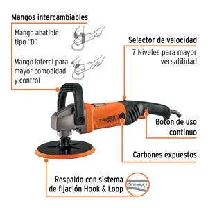 Pulidora velocidad variable 7