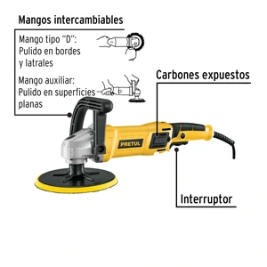 Pulidora velocidad variable 7