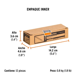 Punzón 3/8