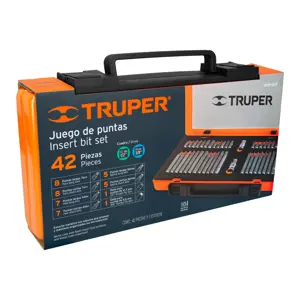 17809 / PUN-42X Truper Juego 42 puntas 1/2