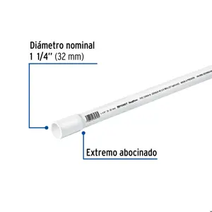 Tubo de 1-1/4