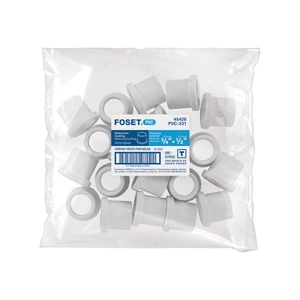 Reducción bushing de PVC 3/4 x 1/2