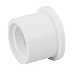 45428 / PVC-233 Reducción bushing de PVC 1x 3/4