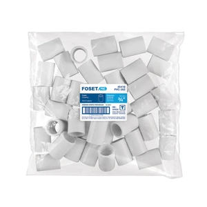 Cople de PVC cédula 40 de 3/4