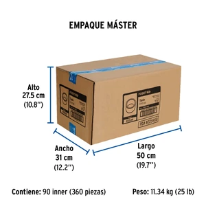 Tapón de PVC 1-1/4