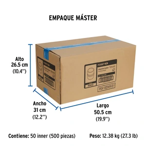 Adaptador hembra de PVC 3/4