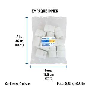 Adaptador hembra de PVC 1