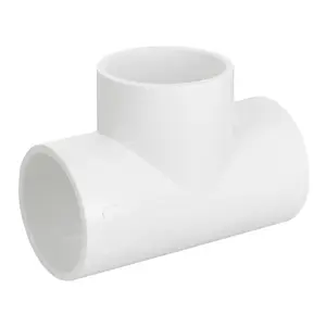45533 / PVC-765 Tee sencilla de PVC 1-1/2