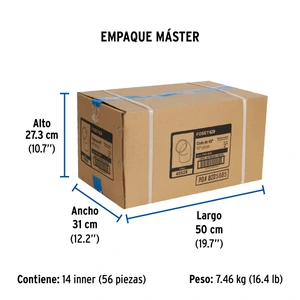 Codo 45° de PVC de 2