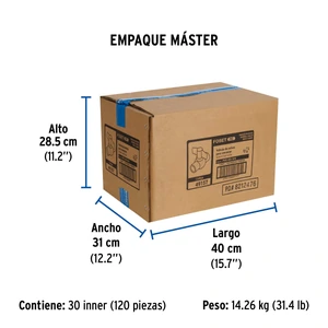 Válvula de esfera de PVC 3/4
