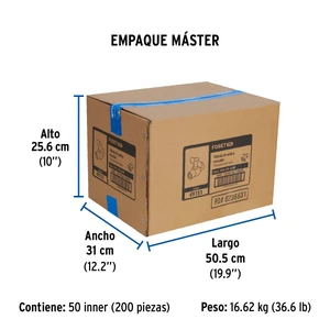 Válvula esfera de PVC 3/4
