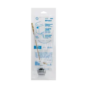 49505 / PW-020 Botón de plástico para WC, Foset