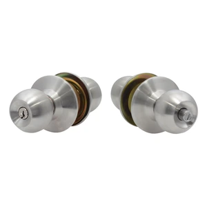 Prolok-21POP / 21POP Pomo cilíndrico bola para constructora función entrada, acero inoxidable, llave std, caja Prolok