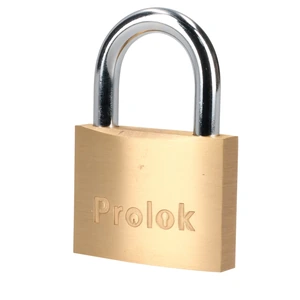 Prolok-L18S50EB / L18S50EB Candado de latón sólido corto 50 mm, llave estándar Prolok