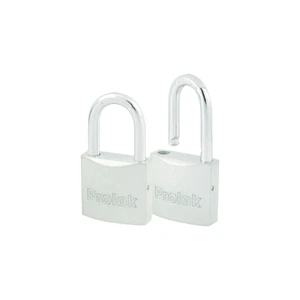 Prolok-P22L382 / P22L382 Juego de candados de acero largos 38 mm, llave estándar, 2 piezas Prolok