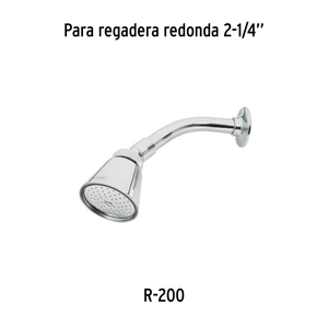 Regadera redonda 2-3/4