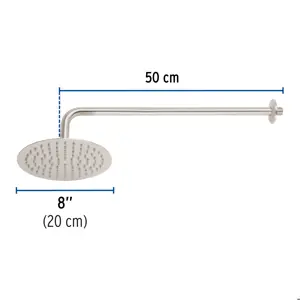 Foset Regadera satín 8