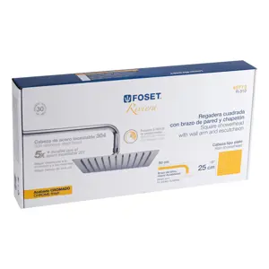 45773 / R-310 Foset Regadera cromo 10