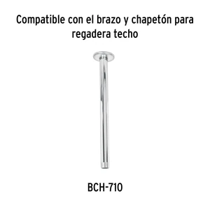 Foset Regadera cromo 12