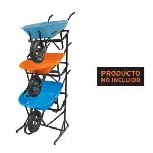 50160 / R-3CAT Rack para 3 carretillas estibadas, Truper