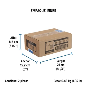 Foset Regadera cuadrada 3-3/4