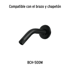 Foset Regadera redonda de ABS 4-1/4