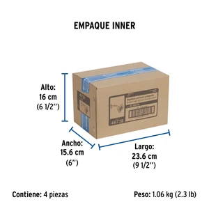 Regadera cuadrada ABS 4