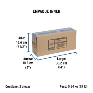 Regadera cuadrada ABS 6