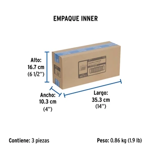 Regadera cuadrada ABS 6
