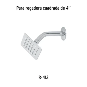 Foset Regadera cuadrada 4