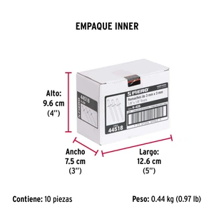 Fiero Bolsa con 50 remaches 1/8