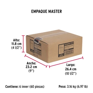 Fiero Bolsa con 50 remaches 1/8