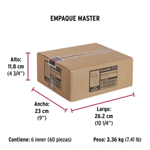 Fiero Bolsa con 50 remaches 1/8