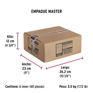 Fiero Bolsa con 50 remaches 1/8