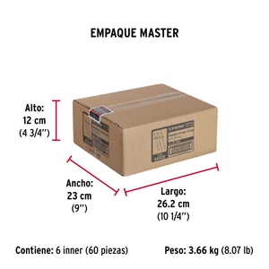 Fiero Bolsa con 50 remaches 1/8