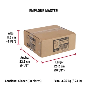Fiero Bolsa con 50 remaches 1/8