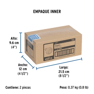 Foset Regadera redonda de ABS 3